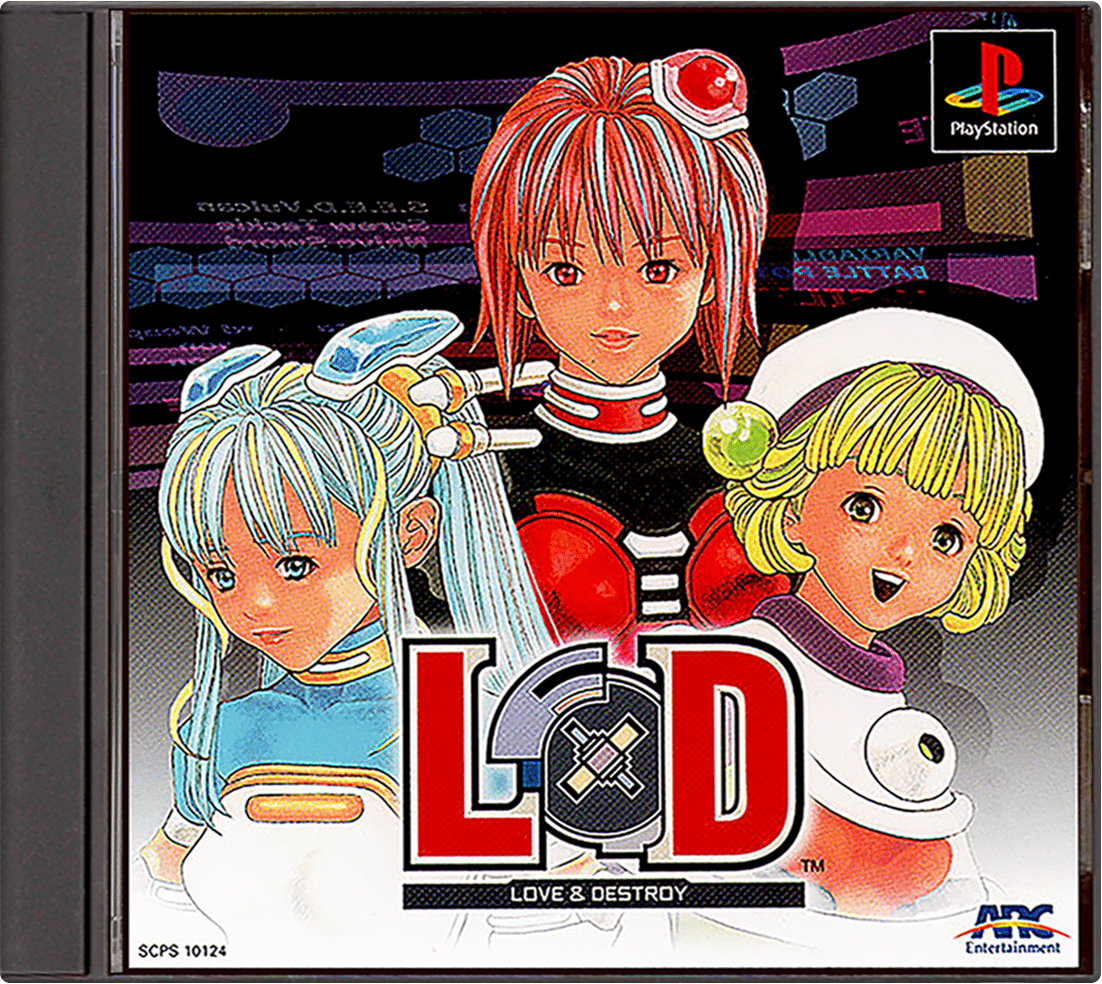 Love & Destroy box art for Playstation